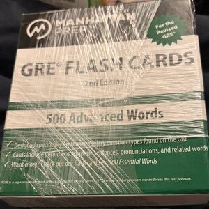 Manhattan Prep GRE Flashcards 500 Advanced Words - Green/White